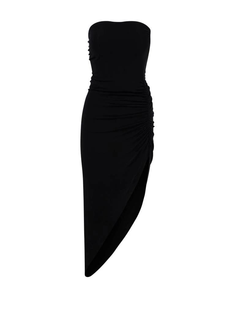 Norma Kamali Norma Kamali Strapless Asymmetric Dress 1