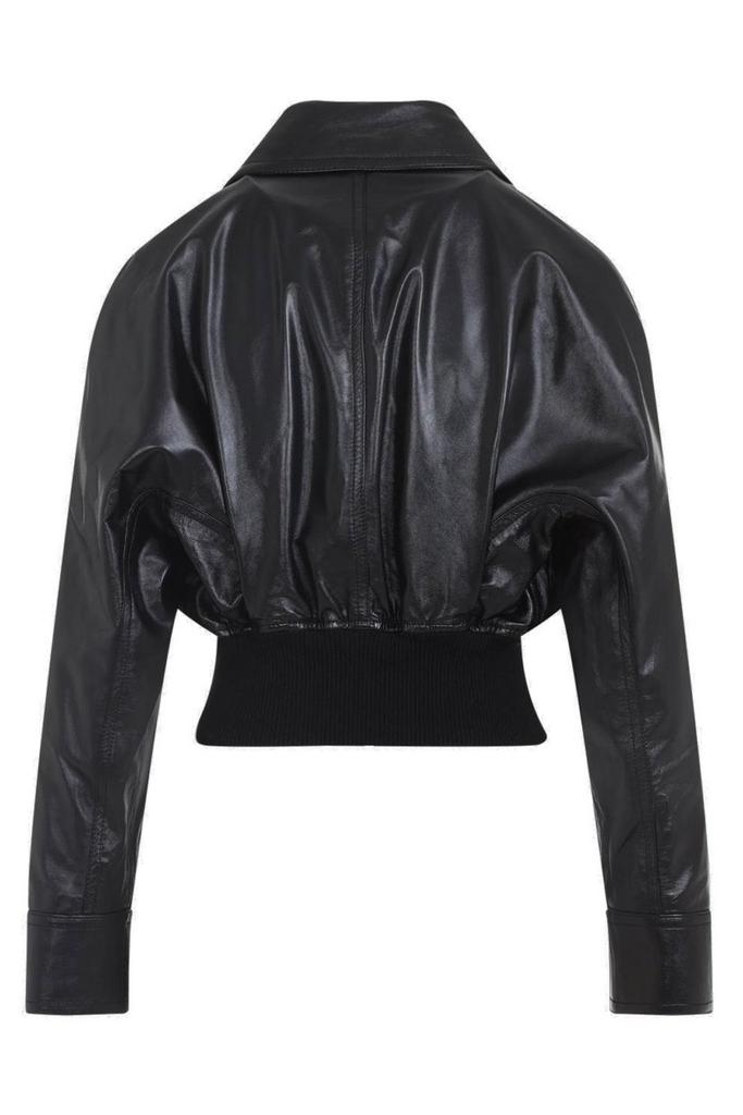 Bottega Veneta Bottega Veneta Zip-Up Leather Blouson - Jackets