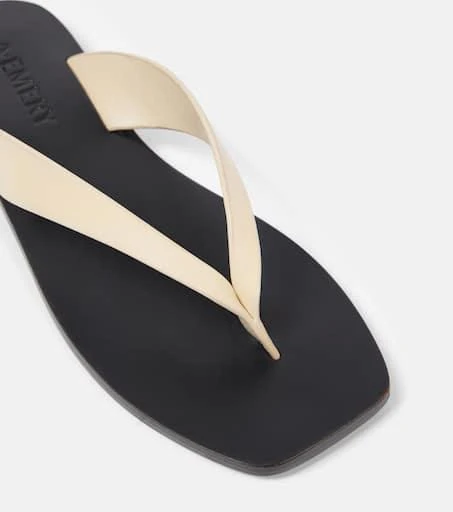 A.Emery Kinto leather thong sandals 6