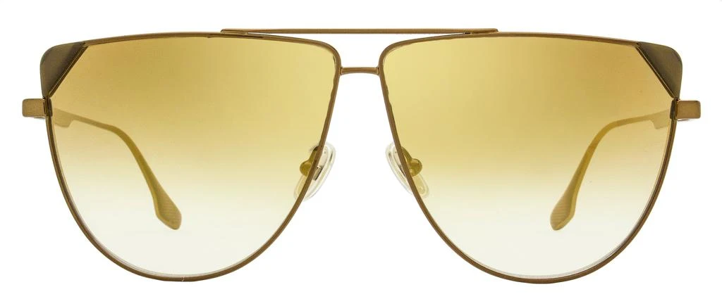 Victoria Beckham Women's Tea Cup Sunglasses VB239S 230 Metallic Brown 63mm 2