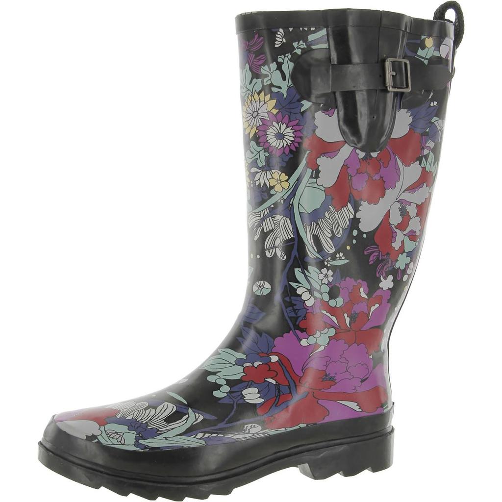 Sakroots Rhythm Womens Printed Knee-High Rain Boots