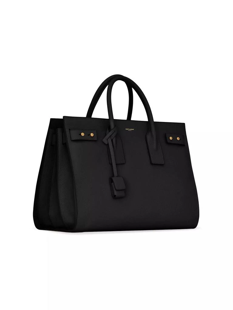 Yves Saint Laurent Sac De Jour Supple Medium In Grained Leather 6