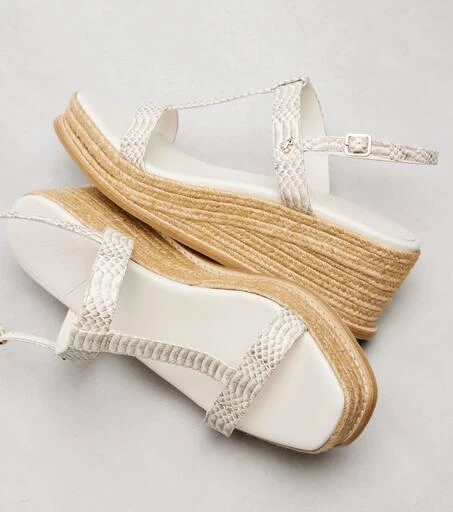 Jimmy Choo Theia 100 leather espadrille wedges 5