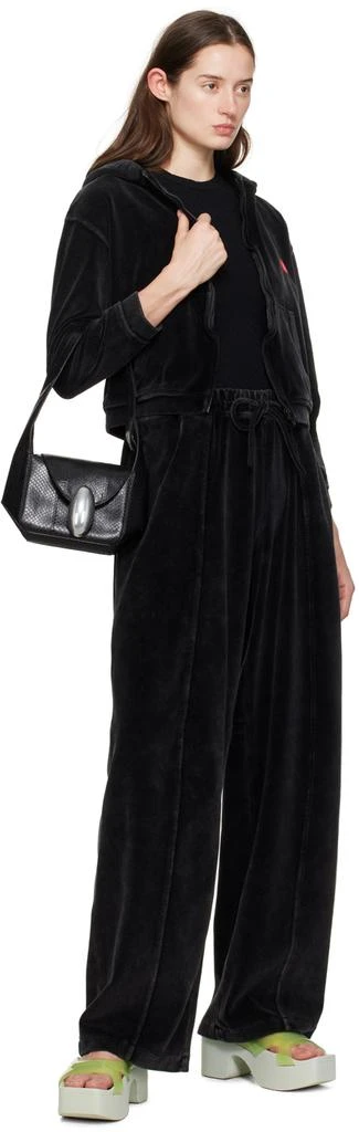 Alexander Wang Black Shrunken Hoodie 4