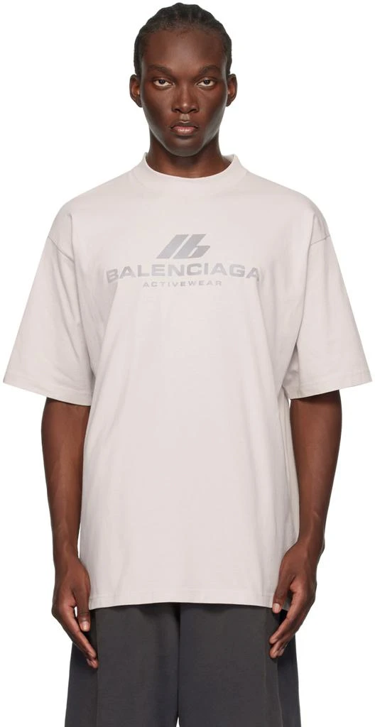 Balenciaga Off-White 'Activewear' T-Shirt 1