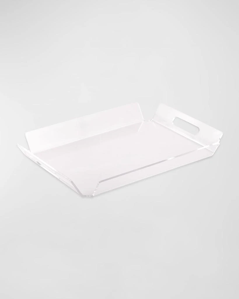 Bey-Berk Unisex Hampton Clear Acrylic Tray 2