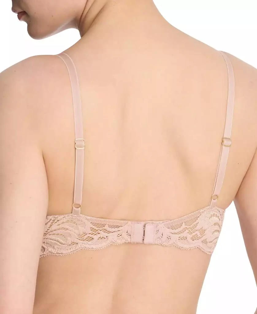 Natori Women
s Feathers Lace Contour Underwire Plunge Bra 730023 3