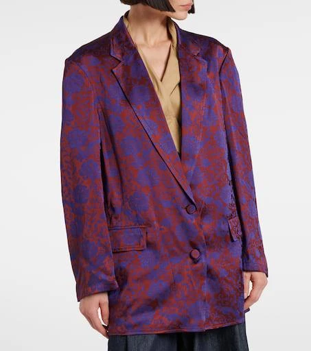 Dries Van Noten Floral jacquard blazer 6