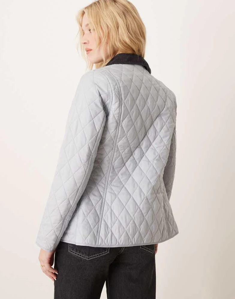 Barbour Barbour Annandale quilt in light blue 4