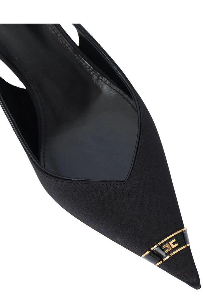 ELISABETTA FRANCHI Elisabetta Franchi Pointed-Toe Heeled Pumps 4