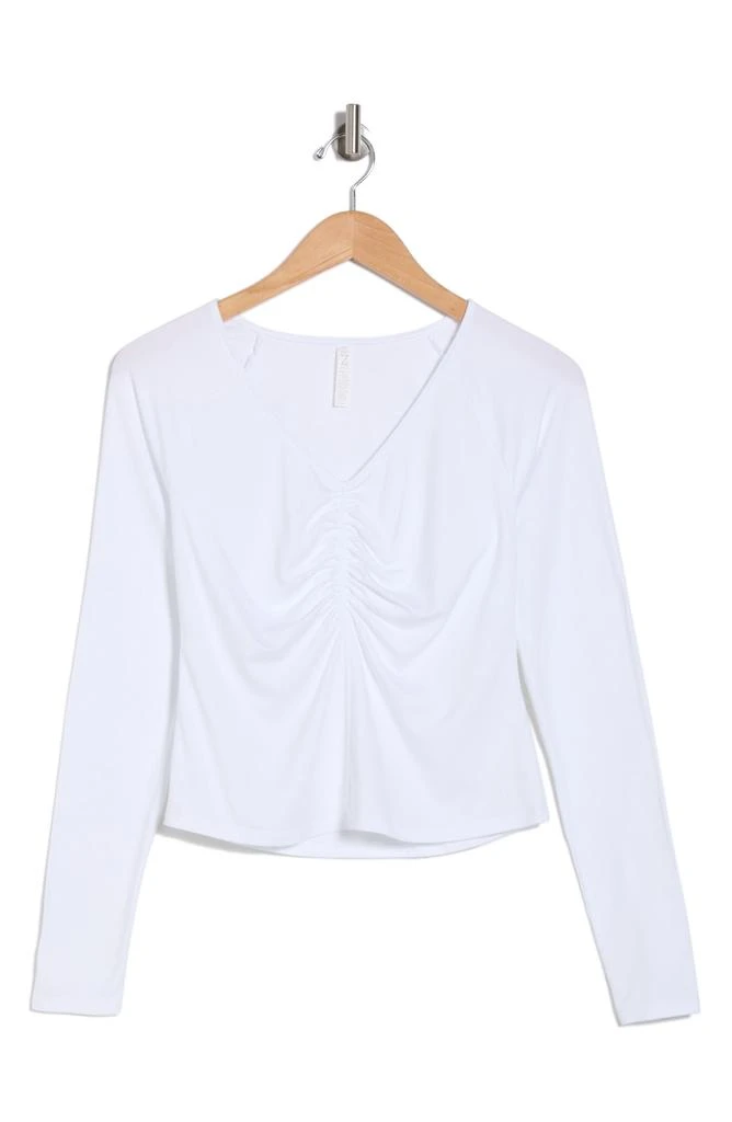 Zella Atmosphere Ruched Long Sleeve T-Shirt 3