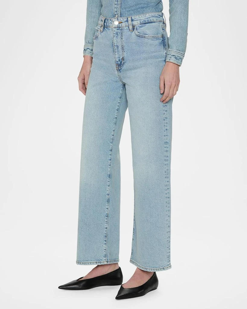 FRAME The Wide Crop Jeans 5