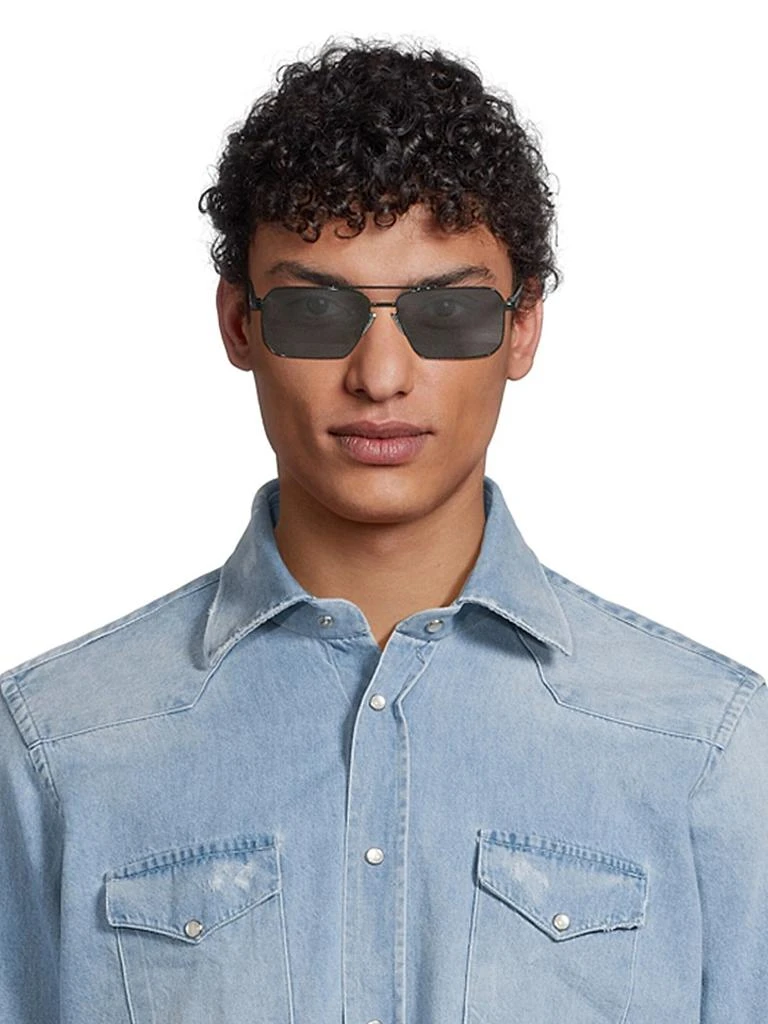 Prada 61MM Rectangular Sunglasses 4