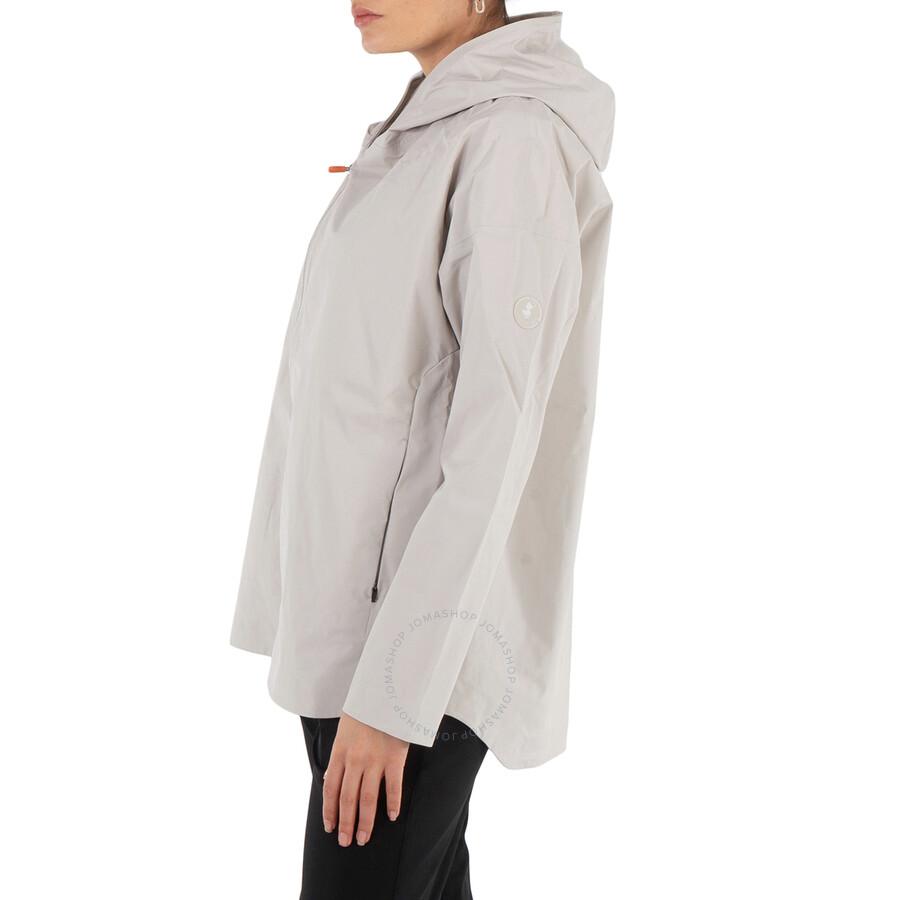 Save The Duck Rainy Beige Dawa Hood Windbreaker Jacket
