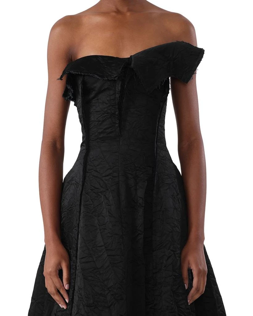 Jason Wu Crushed Satin Strapless Gown 2