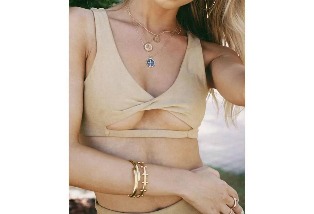 SAHIRA Sahira - Women
s Danielle Hoop Earrings 2