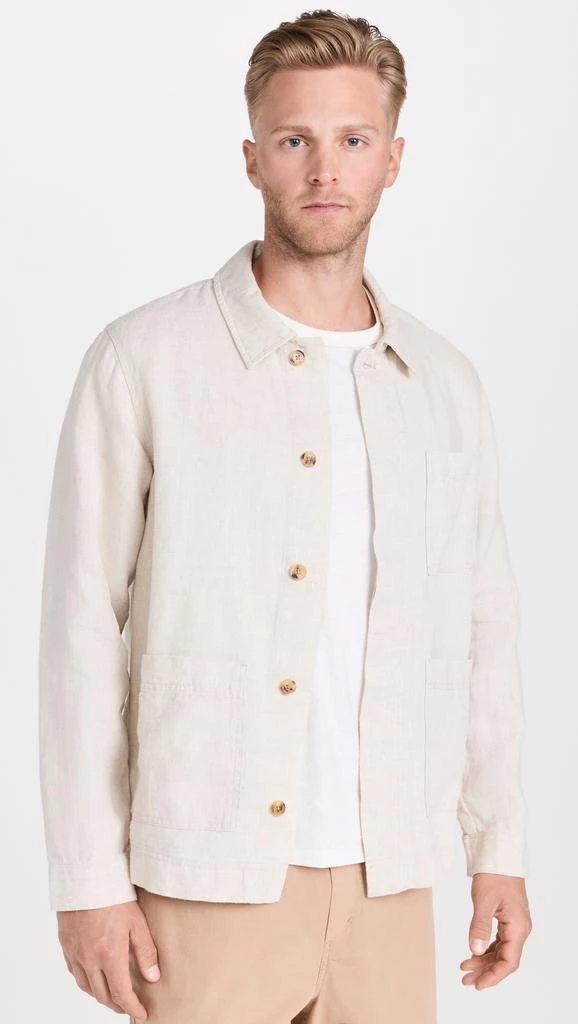 NN07 Olav Linen Shirt Jacket 1