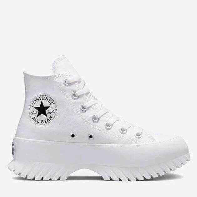 Converse Chuck Taylor All Star Lugged 2.0 A00871C Womens 9.5 White Shoes RHS1872 2