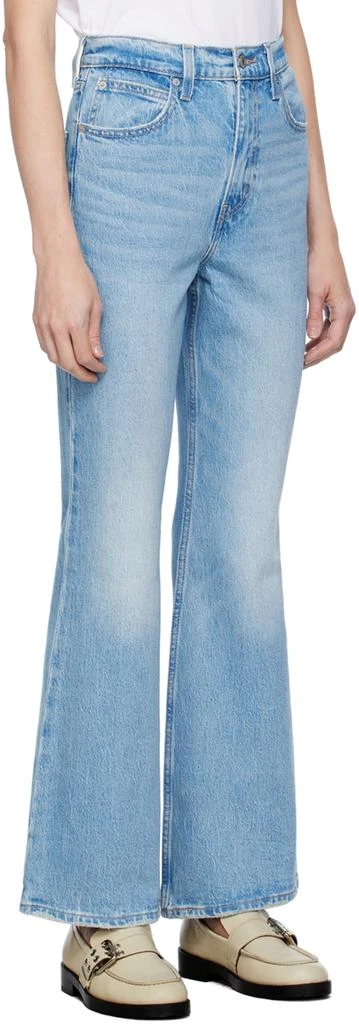 Levi's Blue 70's High Flare Jeans 2