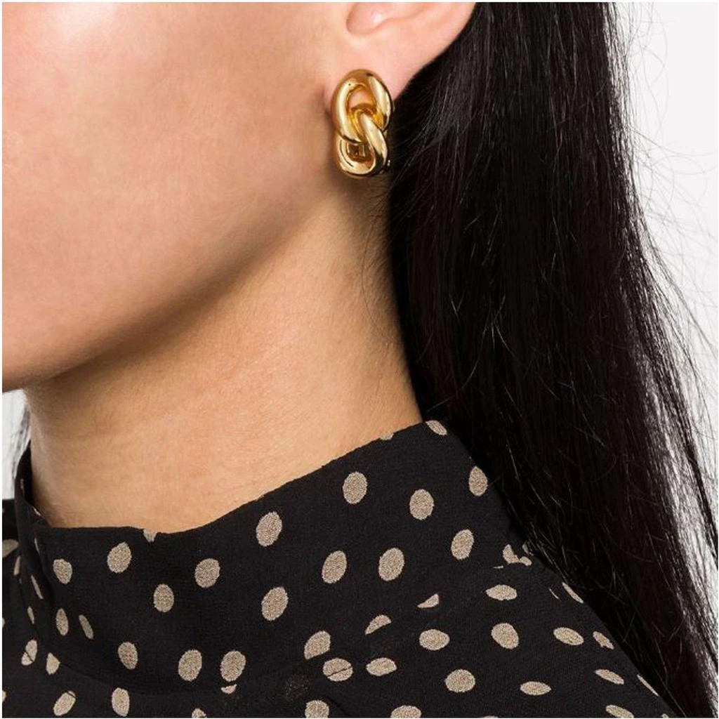 Susan Caplan Vintage 1980s vintage christian dior chain clip-on earrings 3