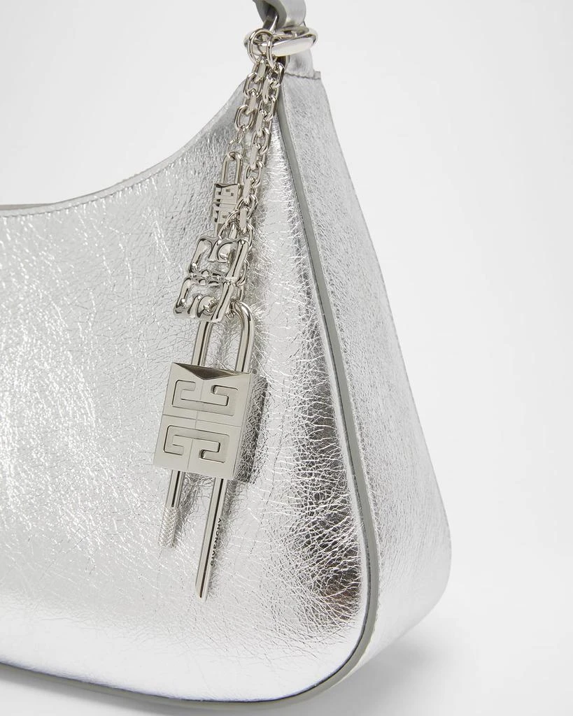 Givenchy Lucky Small Lock Shoulder Bag in Metallic Leather 6