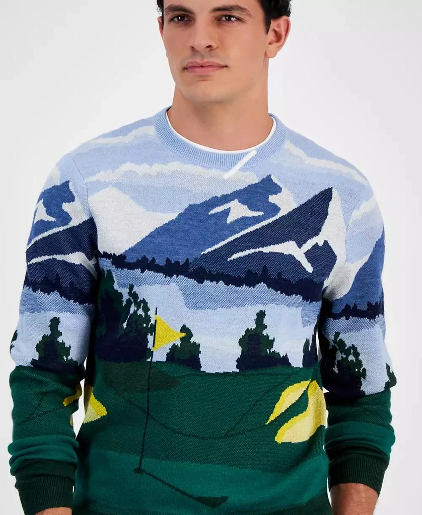 Club Room Men's Golf Course Merino Wool Sweater, Created for Macy's 3