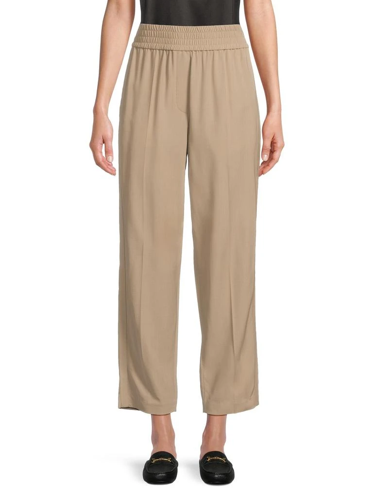Brunello Cucinelli Solid Cropped Pants 1
