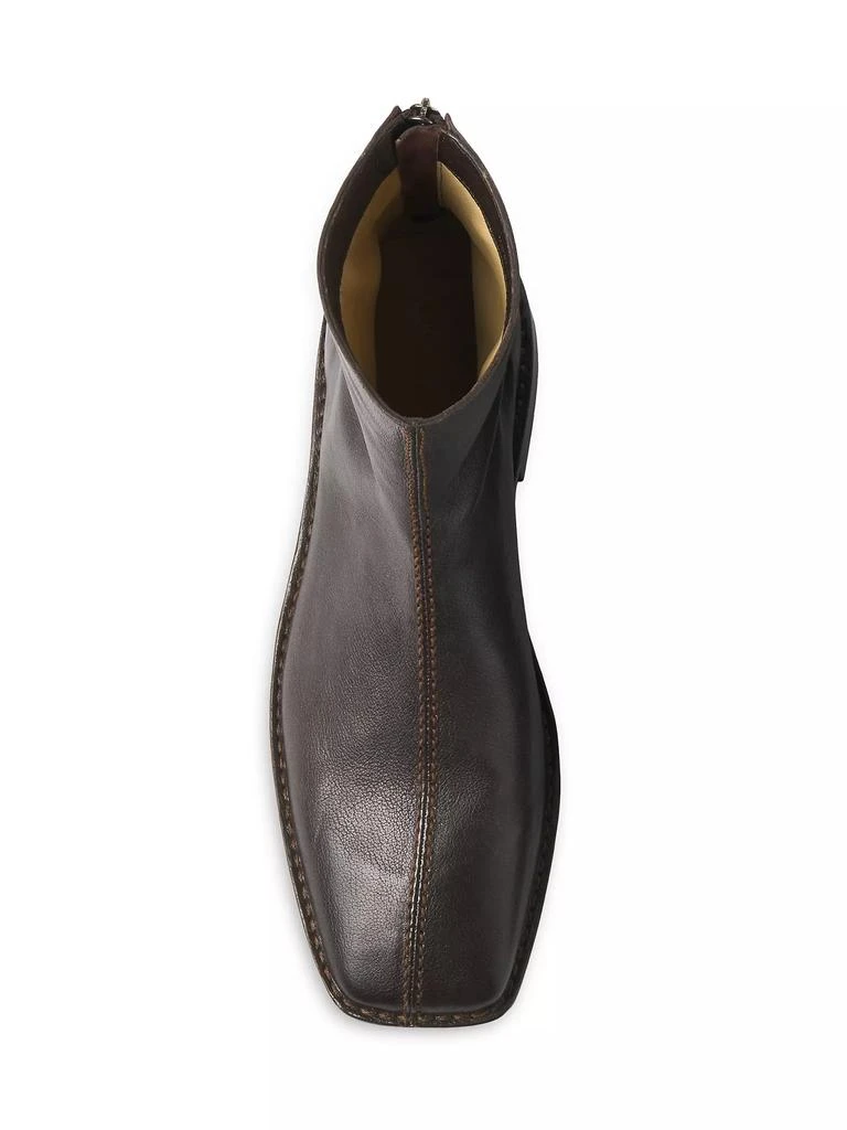 Lemaire Piped Zipped Ankle Boots 5