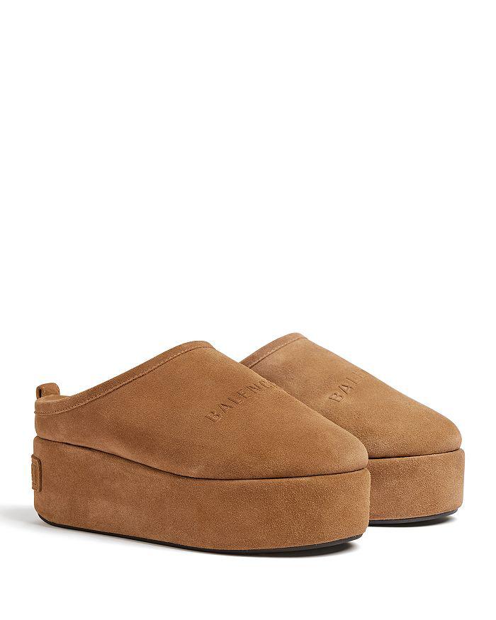 【関税&送料込】Balenciaga Camel Suede Sunday Slippers Balenciaga Camel Suede Sunday Slipper 100% Suede Leather