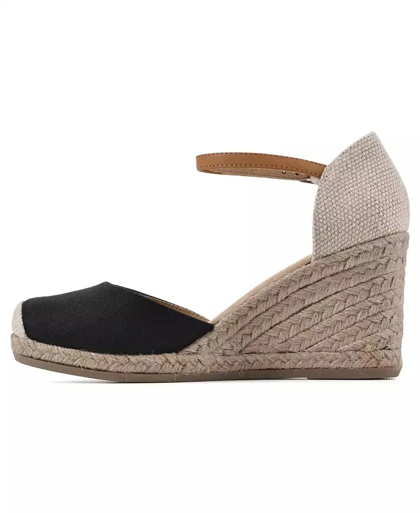 White Mountain Women's Mamba Espadrille Wedges 7
