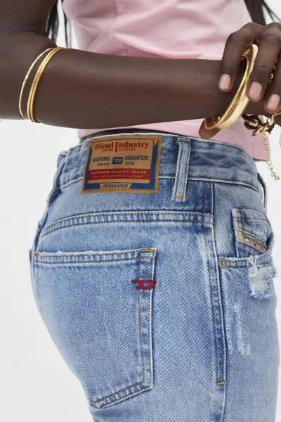 Diesel Diesel 1989 D-Mine Mid Rise Slim Straight Jean 5