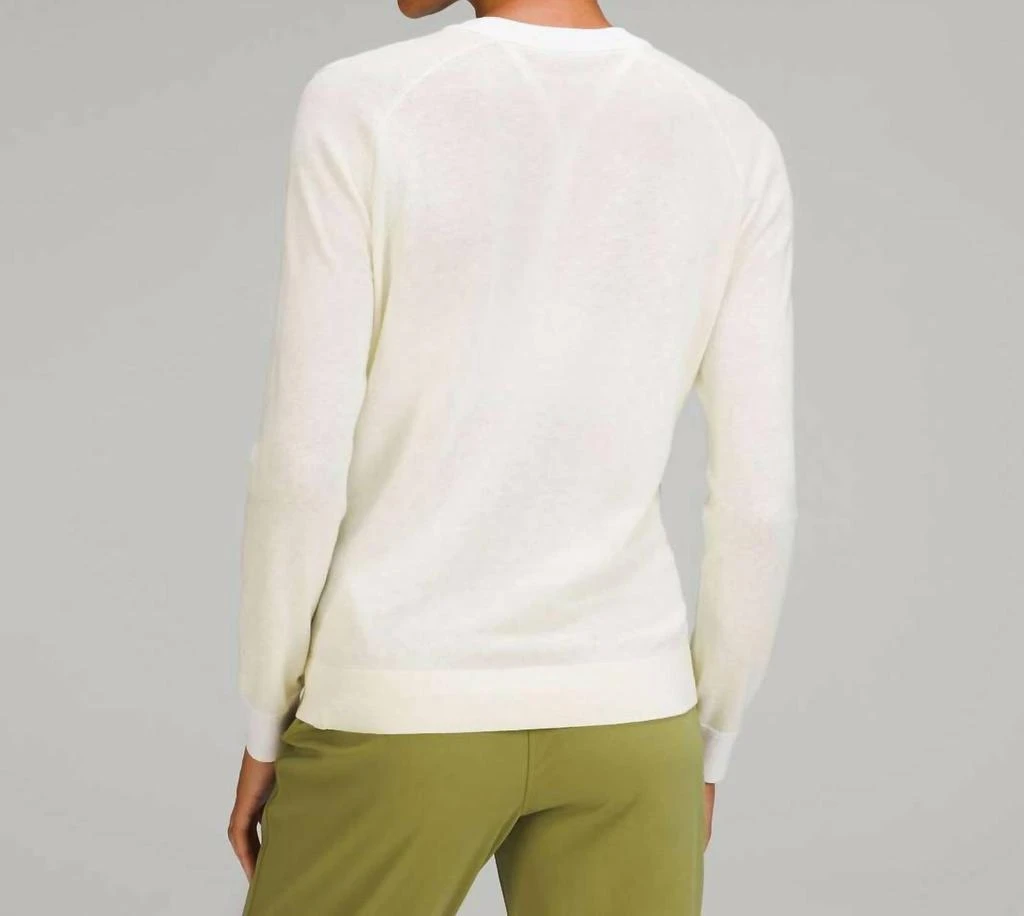 Lululemon Silk Blend Crew Sweater 2