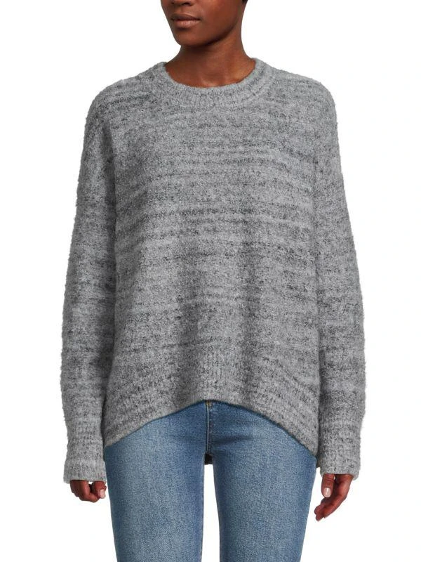 Theo & Spence Oversized Marled Sweater 1