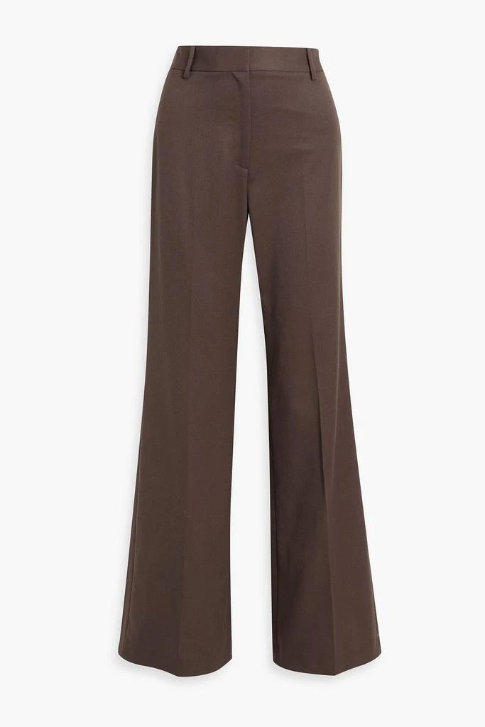 Nili Lotan Arielle wool-twill flared pants 1