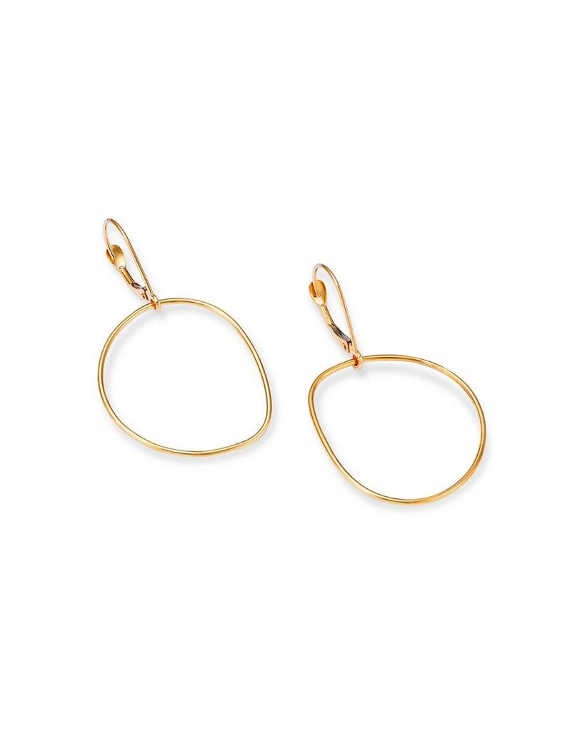 Bloomingdale's Abstract Circle Drop Earrings in 14K Yellow Gold 3