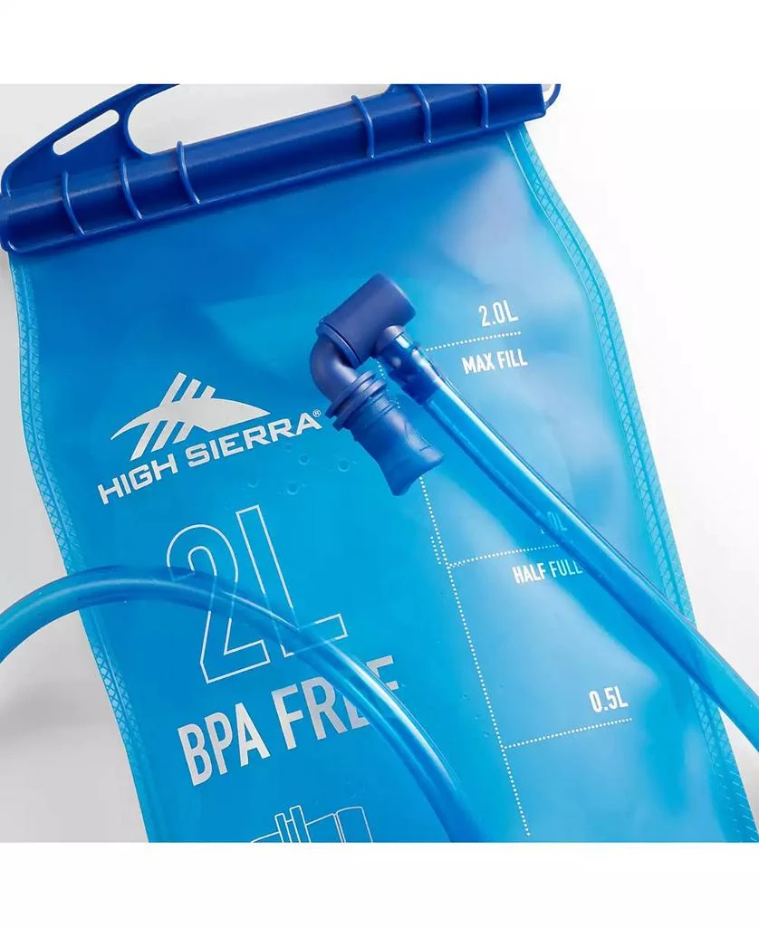 High Sierra Hydrahike 2.0 8L Hydration Water Backpack for Hiking, Gray 
Red 3