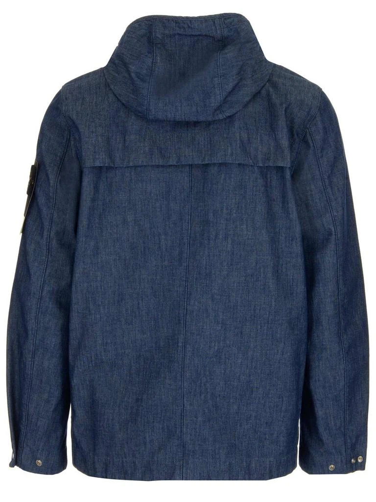 Stone Island Stone Island Denim Hooded Jacket 2
