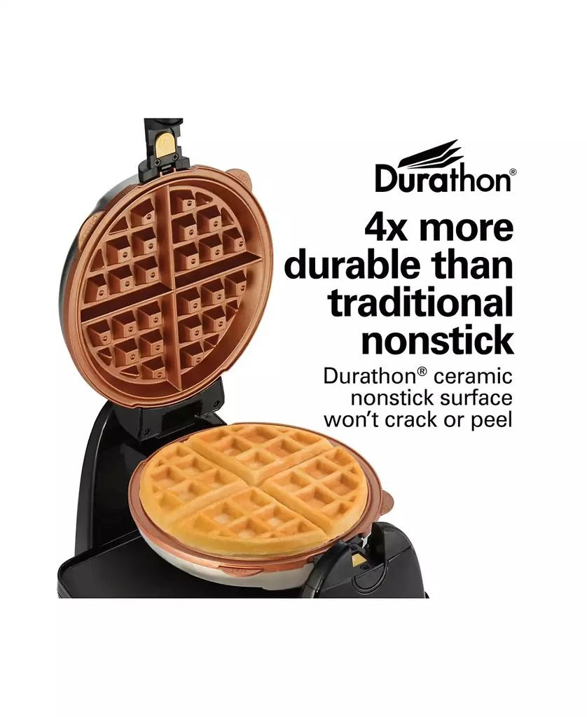 Hamilton Beach Durathon Removable-Grid Belgian Waffle Maker - 26133 2