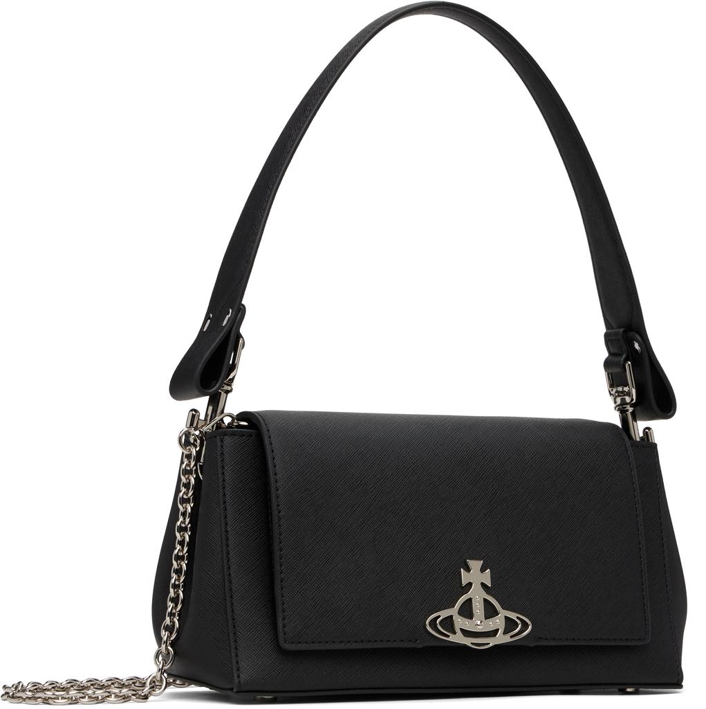 Vivienne Westwood Black Medium Hazel Bag