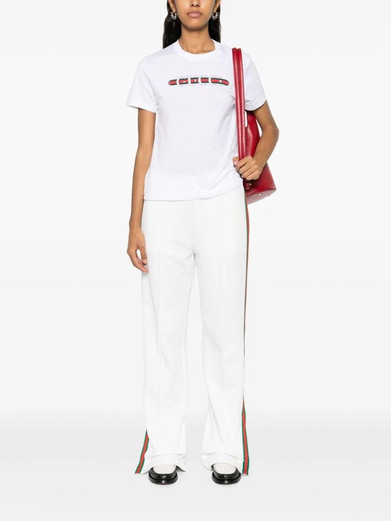 Gucci GUCCI - Logo Cotton T-shirt 2