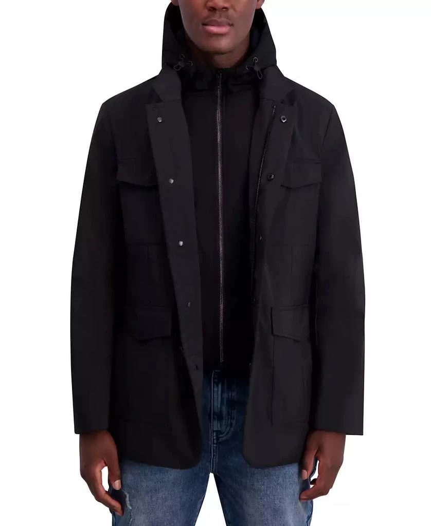 Mens Coats Karl Lagerfeld Trenchcoat Trucker Jacket Karl Lagerfeld