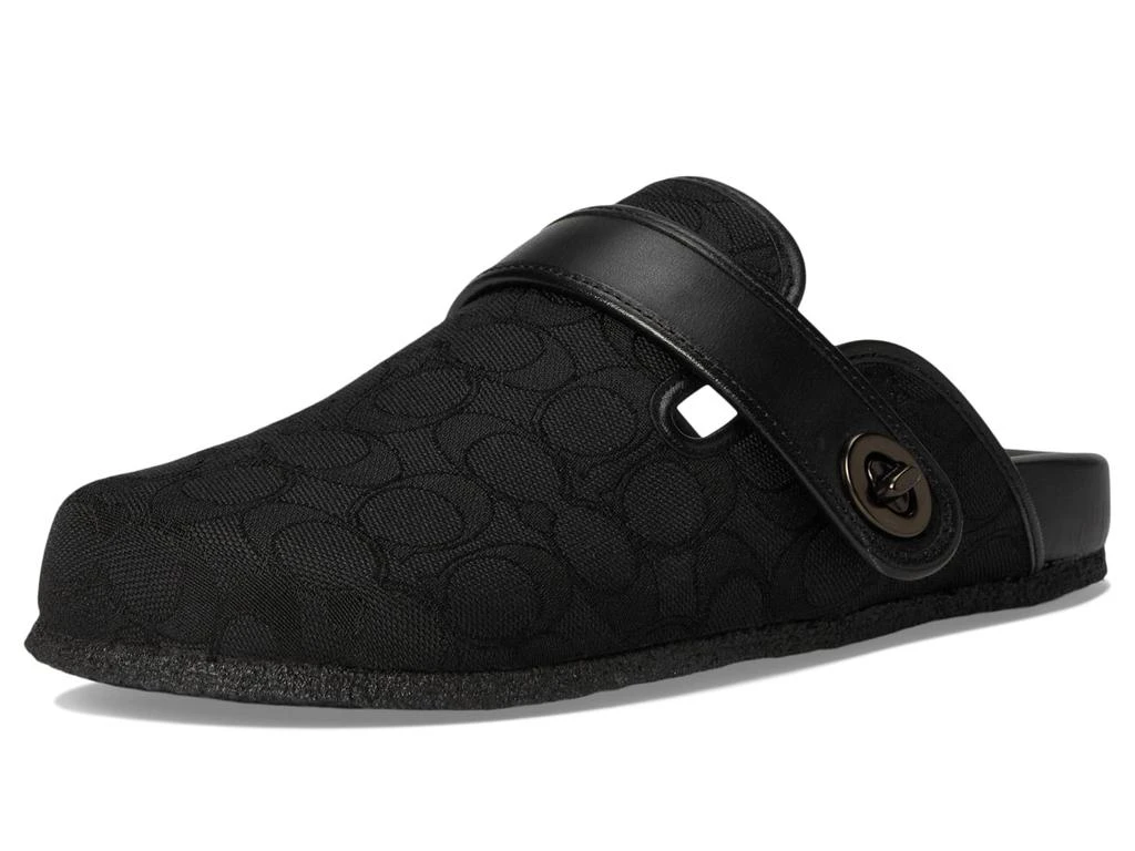 Coach Blake Clog In Signature Textile Jacquard 7