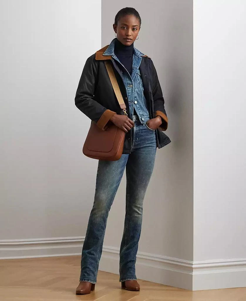 Ralph Lauren Women
s Cord-Collar Waxed Jacket 2