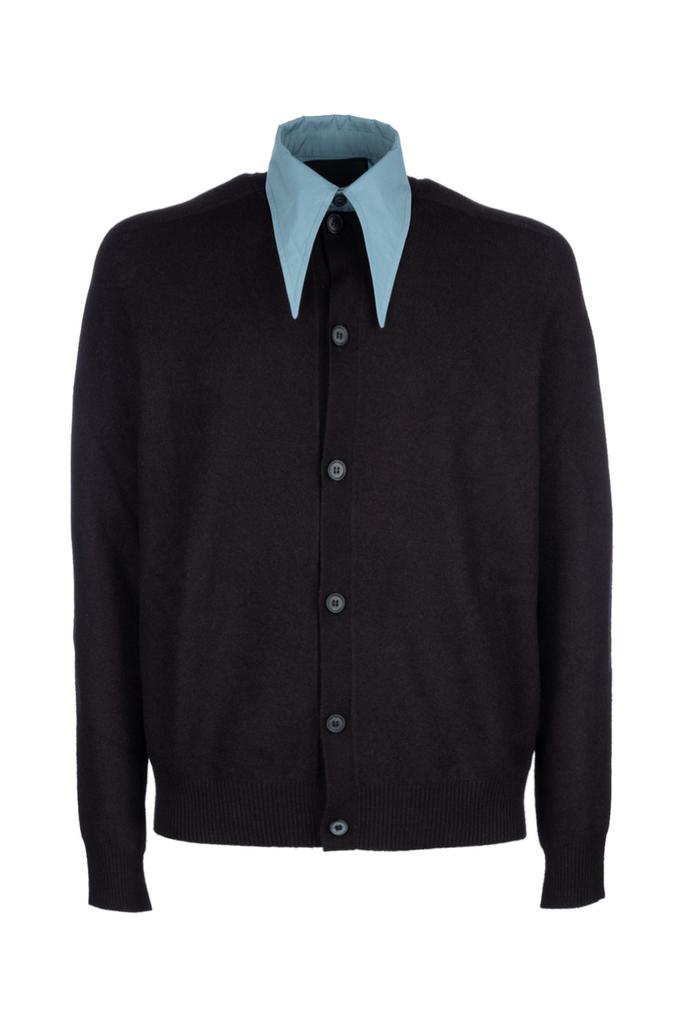 Prada Prada Button-Down Collared Cardigan