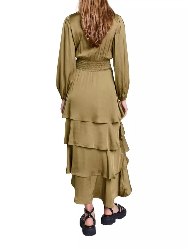 Maje Tiered Maxi Dress 4