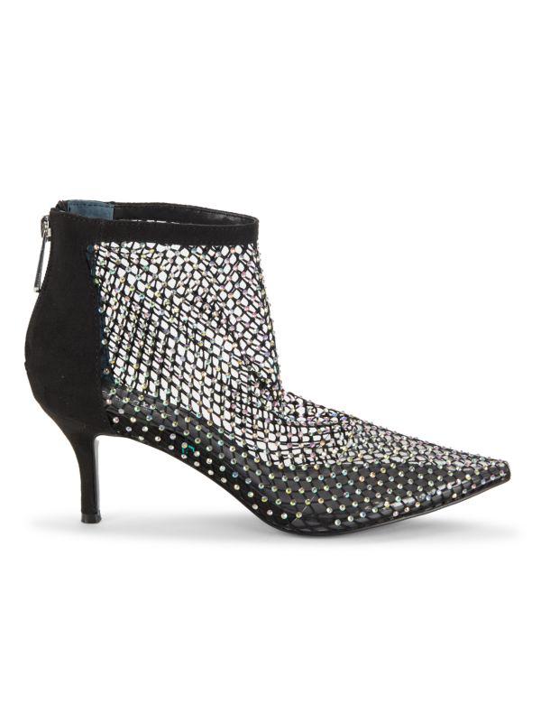 Charles David After Hours 66MM Embellished Mesh Booties