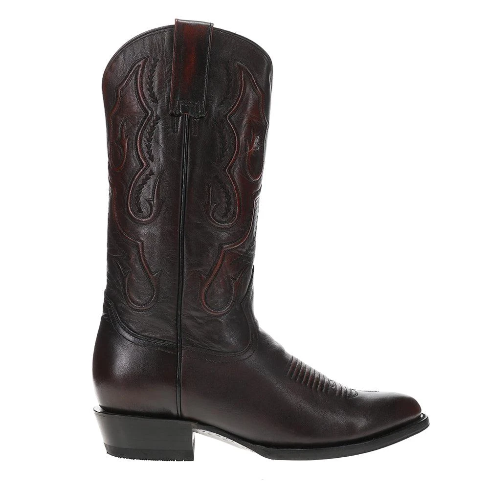 STETSON Carlisle Embroidered Round Toe Cowboy Boots 1