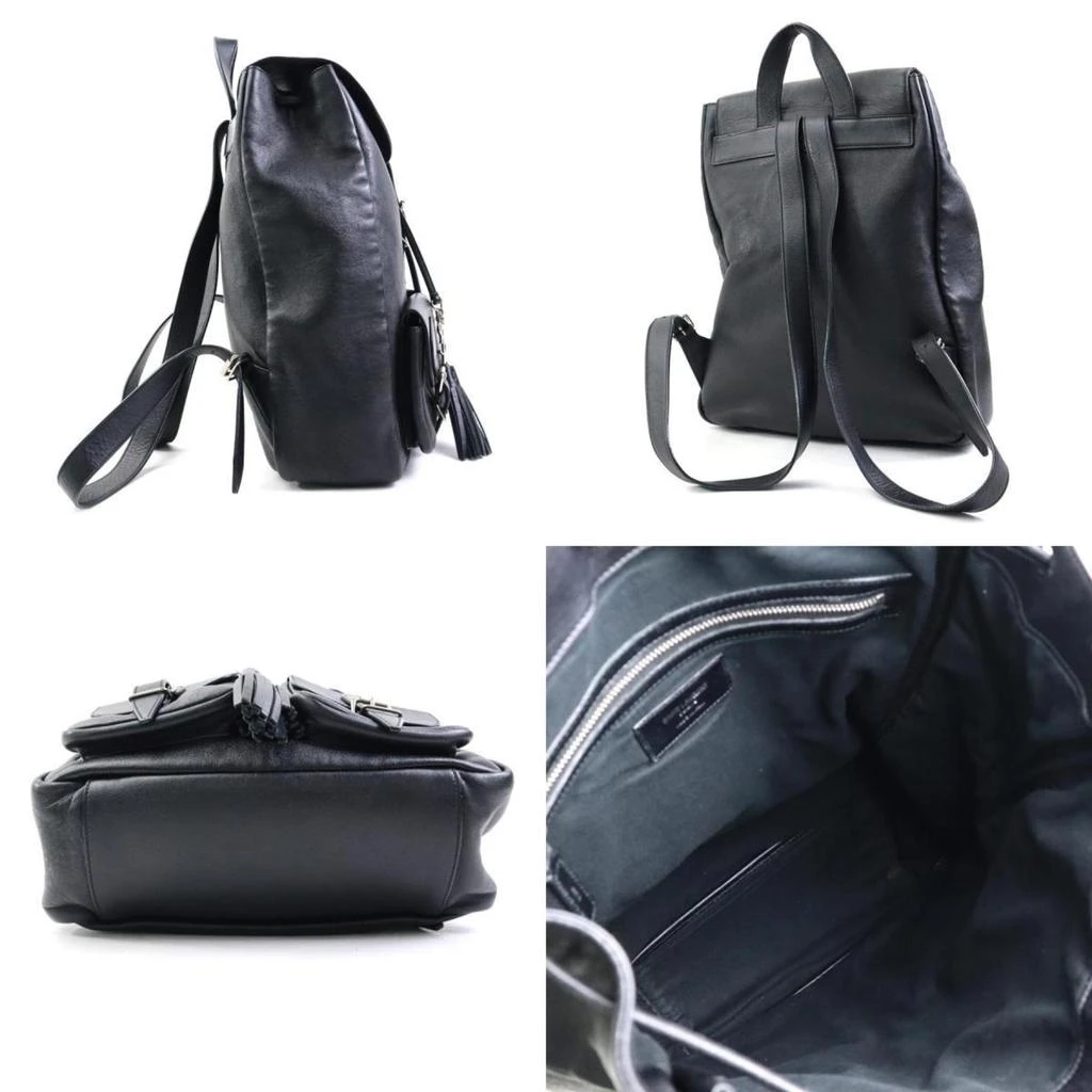 Yves Saint Laurent Leather Backpack (Pre-Owned) 2