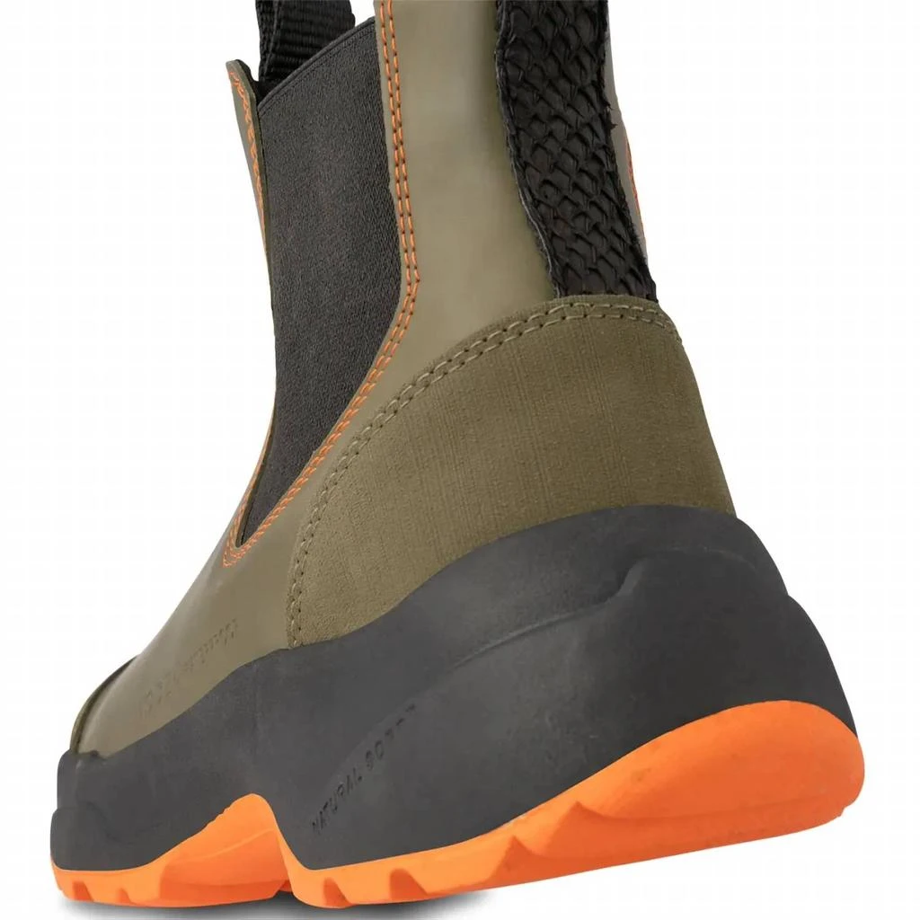 Woden Women's Siri Waterproof Rain Boot In Dark Olive 4