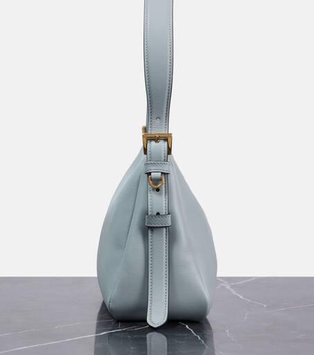 ショルダーバッグ・ポシェット PRADA DOVE GREY LEATHER MEDIUM AIMEE SHOULDER BAG PRADA - Prada Aimée Medium Leather Shoulder Bag – The Sale
